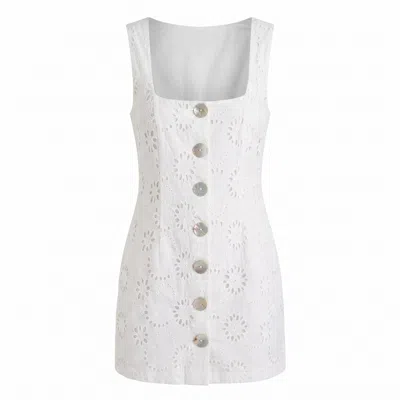 Yumi Kim Women's White Delilah Eyelet Dress