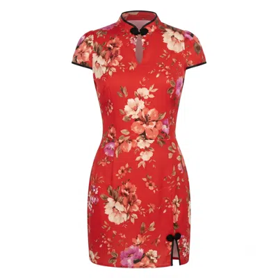 Yumi Kim Women's Xiu Red Dawn Dress In Multi
