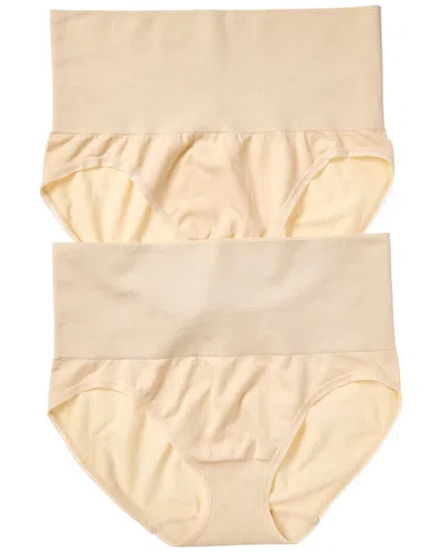 Yummie 2pk Seamless Brief In Brown