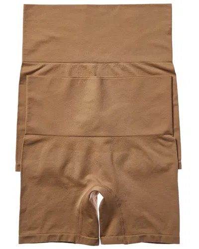 Yummie 2pk Seamless Short In Brown