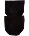 Yummie 2pk Ultralight Seamless Shaping Brief In Black