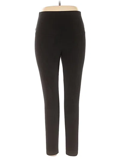 Pre-owned Yummie Active Pants In Black