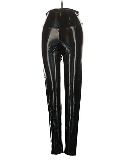 Pre-owned Yummie Active Pants In Black