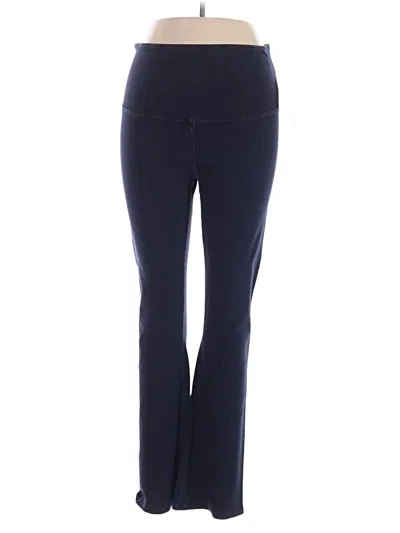 Pre-owned Yummie Active Pants In Blue