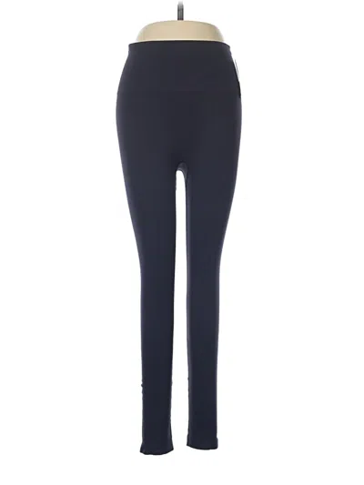 Pre-owned Yummie Active Pants In Blue