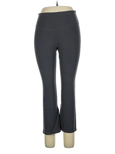 Pre-owned Yummie Active Pants In Gray