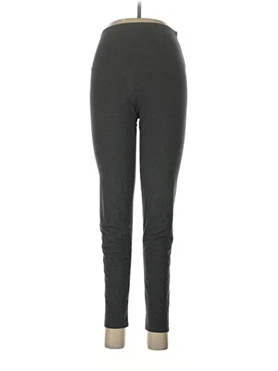 Pre-owned Yummie Active Pants In Gray