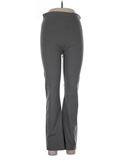 Pre-owned Yummie Active Pants In Gray