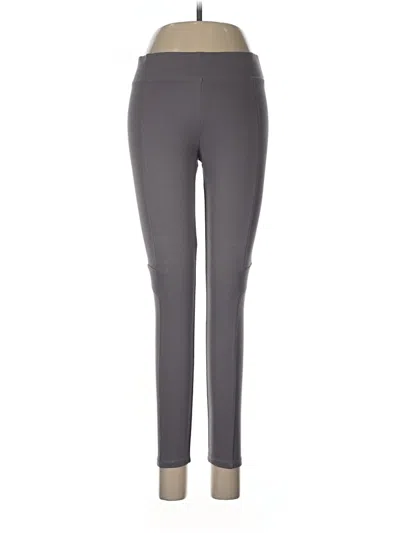 Pre-owned Yummie Active Pants In Gray