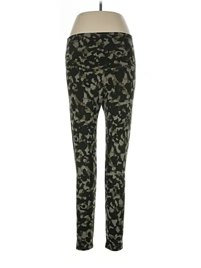 Pre-owned Yummie Active Pants In Green