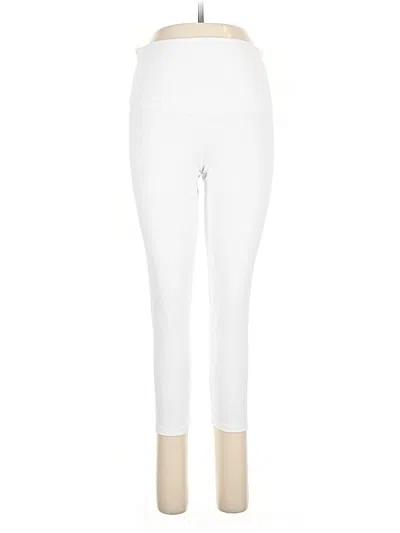 Pre-owned Yummie Active Pants In White