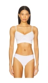 Yummie Audrey Unlined Bralette In White