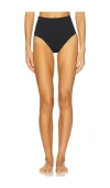 Yummie Liliana Comfortably Curved Shaping Thong In Black