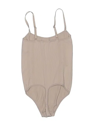 Pre-owned Yummie Bodysuit In Tan