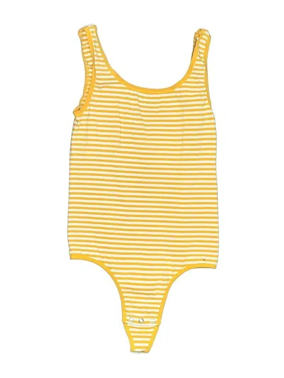 Pre-owned Yummie Bodysuit In Yellow