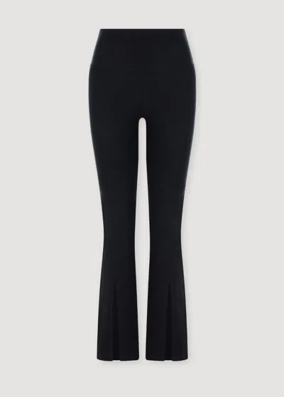 Yummie Chrissy Split Front Bootcut Shaping Legging In Black