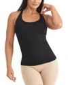 Yummie Fay Seamless Built-up Convertible Cami In Black