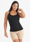Yummie Fay Zoned Shapewear Convertible Camisole In Black