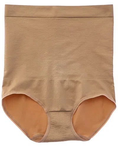 Yummie High-waist Brief In Neutral