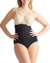 Yummie Seamless Solutions High Waist Shaping Brief In Black