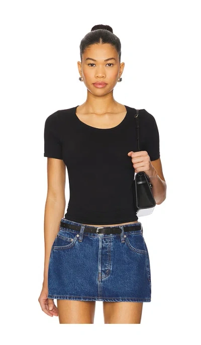 Yummie Holly Shaping Tee In Black