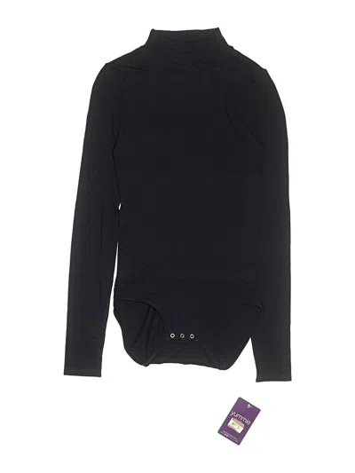 Pre-owned Yummie Long Sleeve Top Black Turtleneck Tops