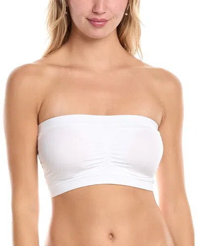 Yummie Seamless Bandeau Top In White