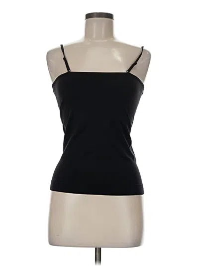 Pre-owned Yummie Tank Top Black Strapless Neckline Tops