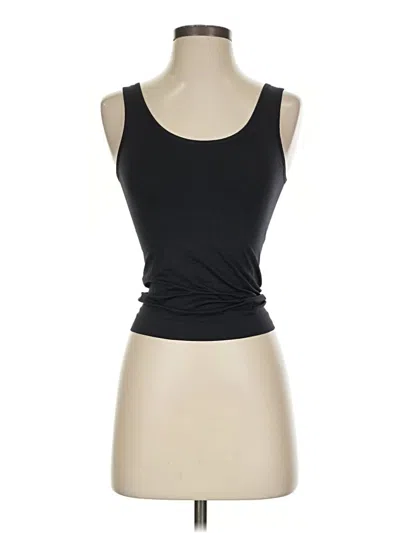 Pre-owned Yummie Tank Top Black Strapless Neckline Tops
