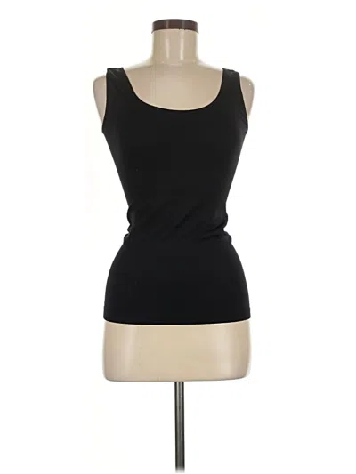 Pre-owned Yummie Tank Top Black Strapless Neckline Tops