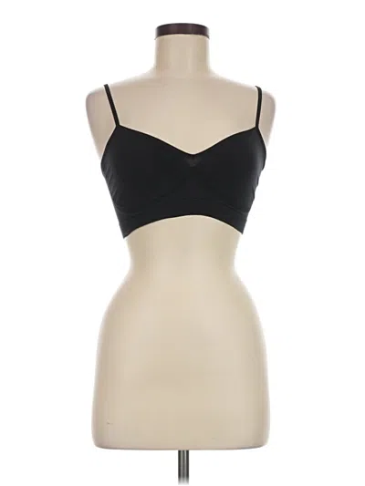Pre-owned Yummie Tank Top Black Strapless Neckline Tops