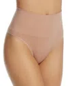 Yummie Ultralight Seamless Thong In Almond