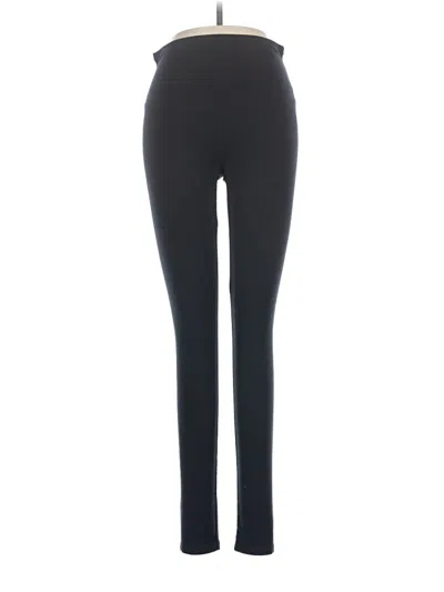 Pre-owned Yummie Yoga Pants In Black