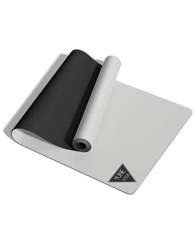 Yune Yoga Natural Rubber Yoga Mat In Gray