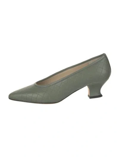 Pre-owned Yuni Buffa Patterned Pumps W/ Tags In Multicolor