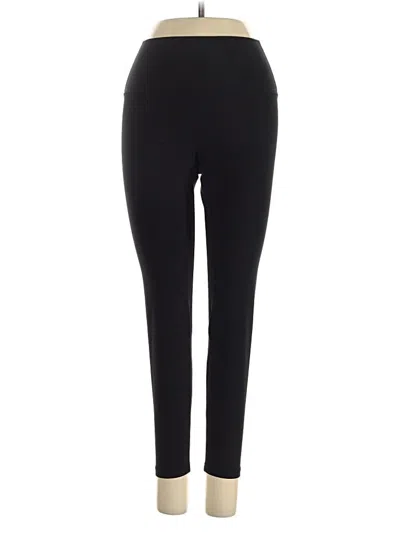 Pre-owned Yunoga Active Pants In Black