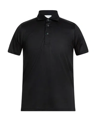 Yuu Man Polo Shirt Black Size M Cotton