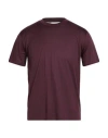 Yuu Man T-shirt Garnet Size S Mako Cotton In Red
