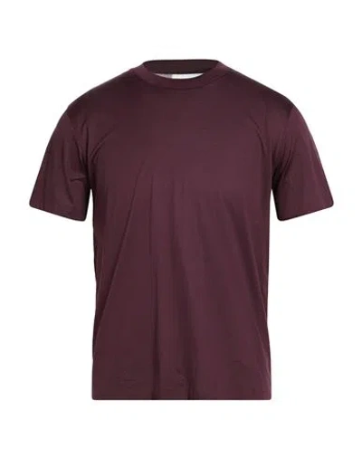 Yuu Man T-shirt Garnet Size S Mako Cotton In Red