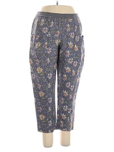 Yuvita Linen Pants In Blue