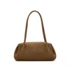 Yuzefi Leather Tote Bag In Brown