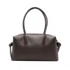 Yuzefi Brioche Shoulder Bag In Brown