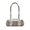 Yuzefi Mini Oyster Embossed-snakeskin Shoulder Bag In Multi