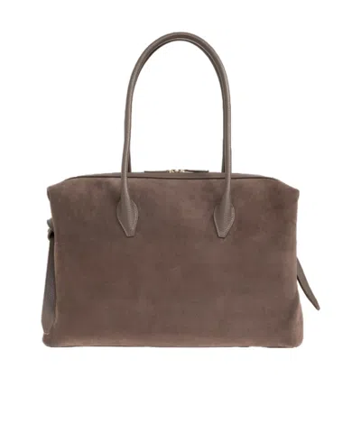 Yuzefi Beige Torba In Brown