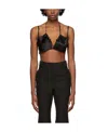 Yuzefi Ssense Exclusive Black Curly Bra Camisole In Black