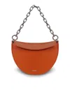 Yuzefi Structured Hand Shoulder Bag In Orange