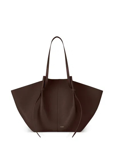 Yuzefi Xl Mochi Handbag In Brown