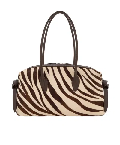 Yuzefi Brioche Duffle In Nude