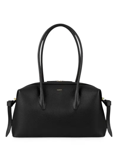 Yuzefi Brioche Duffle Shoulder Bag In Black