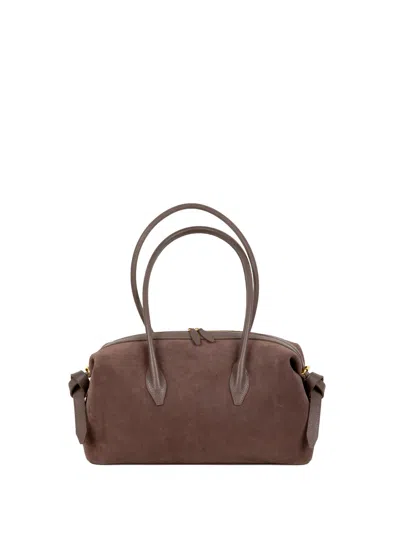 Yuzefi Brioche Duffle Suede Nutmeg